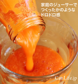 家庭のジューサーで作ったかのようなドロドロ感